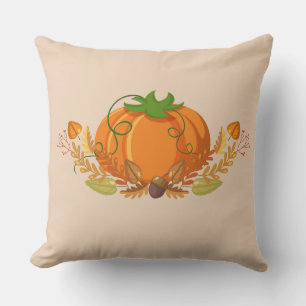 Coussin Citrouille d'automne