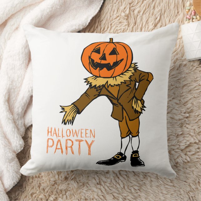 Coussin Citrouille de la fête d'Halloween Guy Clip Art, Ha (Couverture)