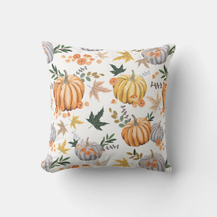 Coussin Citrouille de récolte d'automne Thanksgiving Motif