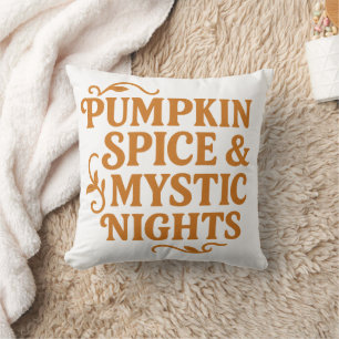 Coussin Citrouille épice & Mystic Nights Citrouille Automn