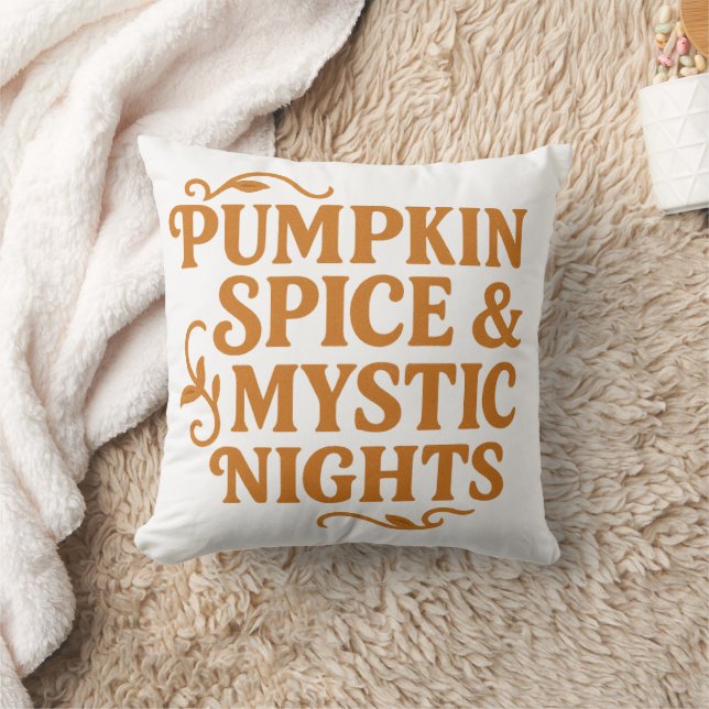 Coussin Citrouille épice & Mystic Nights Citrouille Automn (Couverture)