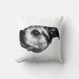 Coussin Citrouille-Ombre, point de chasse — Terrier