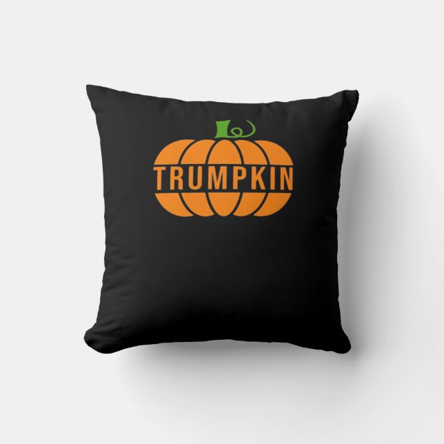 Coussin Citrouille Trumpkin (Recto)