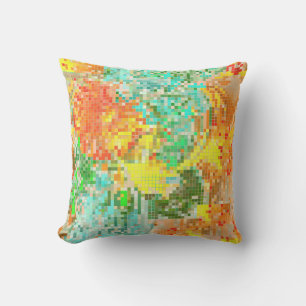 Coussin Citrus réversible