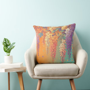 Coussin Citrus Sunset Wisteria