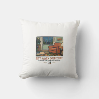 Coussin City Haven Collective - Cozy Home Decor Pillow