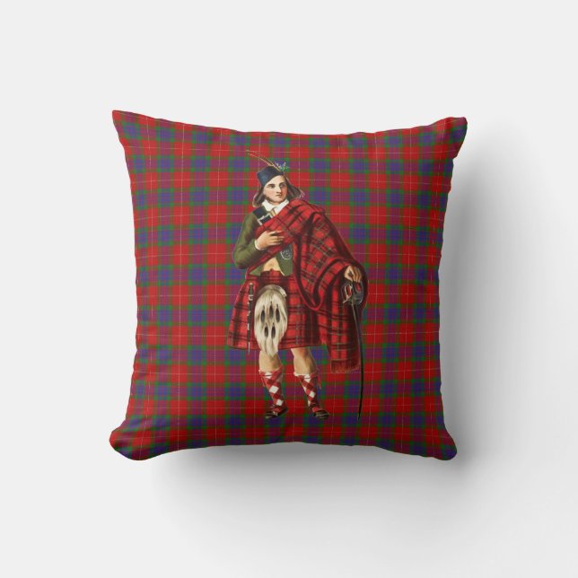 Coussin Clan Fraser Old Scotland (Recto)