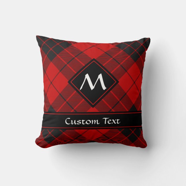 Coussin Clan Macleod de Raasay Tartan (Recto)