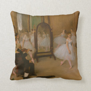 Coussin Classe Ballet Edgar Degas Danseur