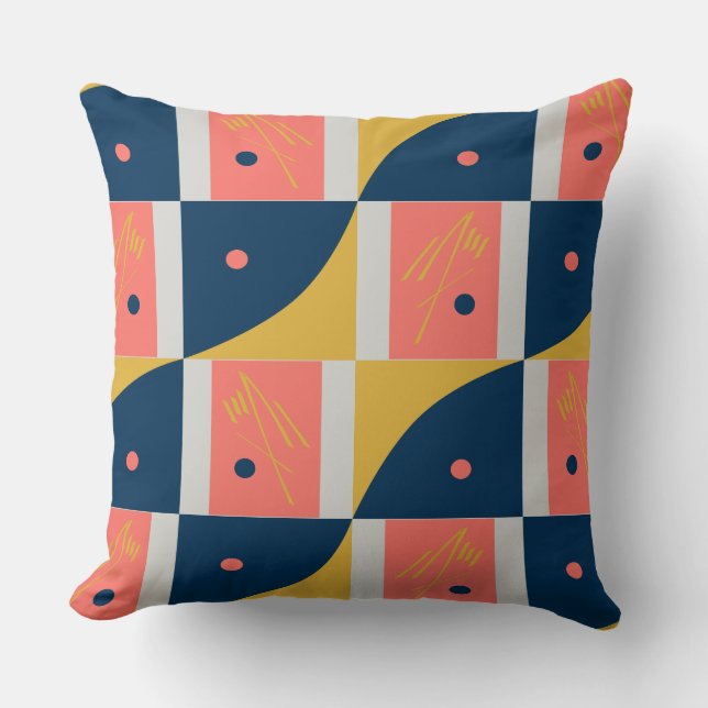 Coussin Classe de corail (Recto)