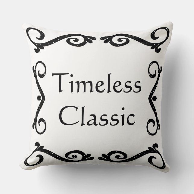 Coussin Classic intemporel (Recto)