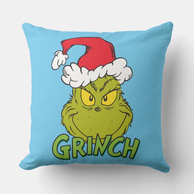 Coussin Classic The Grinch | Naughty ou Nice (Recto)