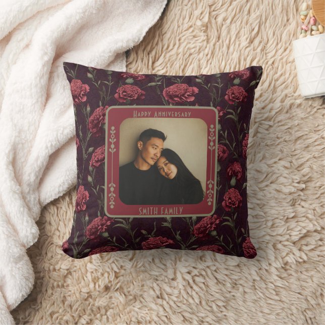 Coussin Classy Romantic Golden Anniversary Jeu d'oreiller (Couverture)