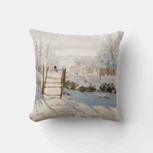 Coussin Claude Monet - La Pie