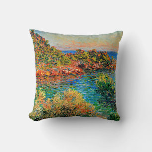 Coussin Claude Monet - Près de Monte Carlo,