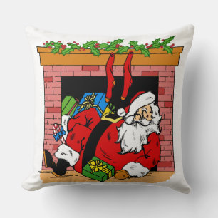 Coussin Clause du Père Noël dans le Chemin