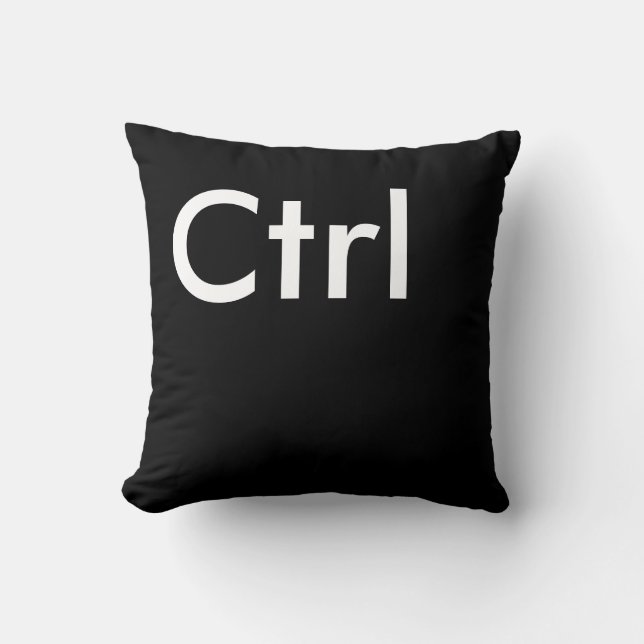Coussin Clavier Ctrl Alt Del Key Pillow (Recto)