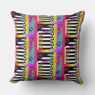 Coussin Clavier et symboles décoratifs
