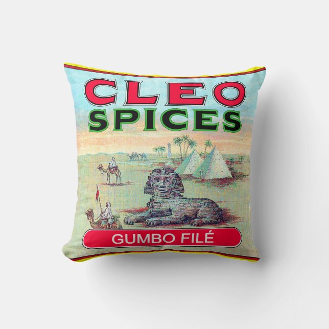 Coussin Cleo Spices (Recto)