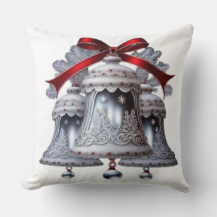 Coussin Cloches en argent