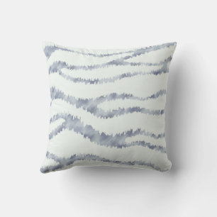 Coussin Cloudy Grey Zebra Eraser Scratch Art