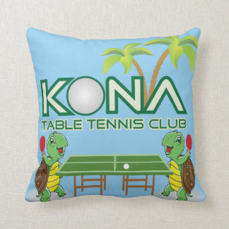 Coussin Club de ping-pong de Kona