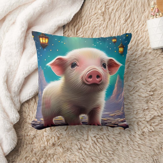 Coussin Cochon bébé (Couverture)