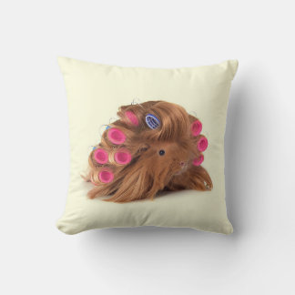 Coussin Cochon de Guinée | Drôle Curly Guinea Pig Lover Do