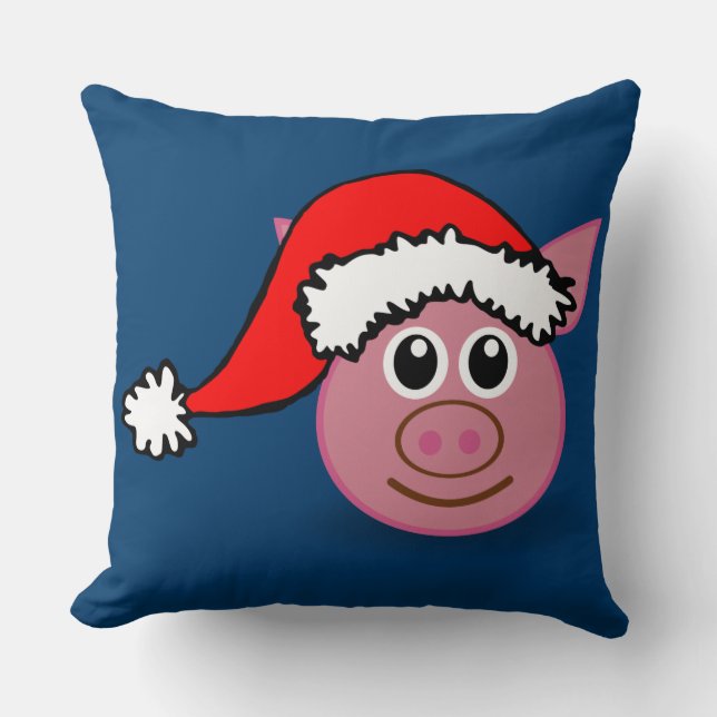 Coussin cochon de noël (Recto)
