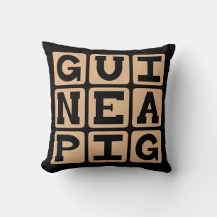 Coussin Cochon d'Inde, Animal de Compagnie Mignon ou Sujet