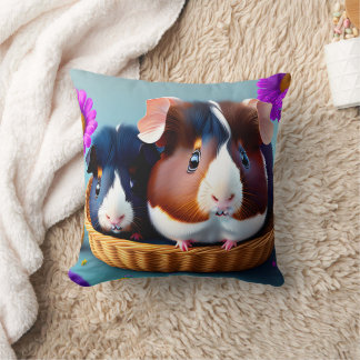 Coussin Cochons d'Inde amusants et mignons