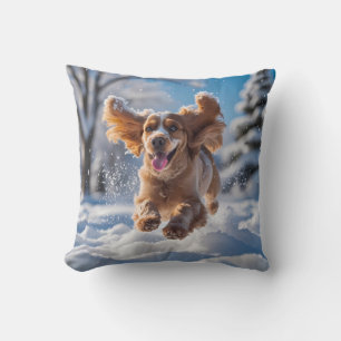 Coussin Cocker Spaniel Élégant Jeu d'oreiller