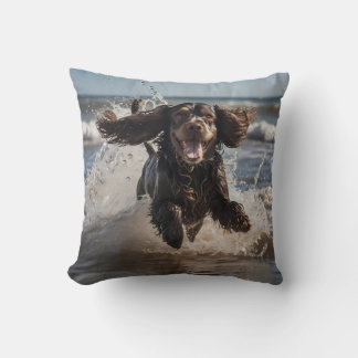Coussin Cocker Spaniel Élégant Jeu d'oreiller