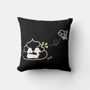Coussin Coeur brisé Poop - Brootsch le PooPoo