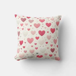 Coussin Coeur coloré de la Saint Valentin