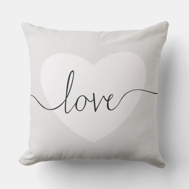 Coussin Coeur d'amour (Recto)