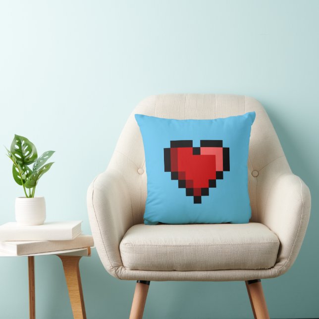 Coussin Coeur d'amour (Chaise)