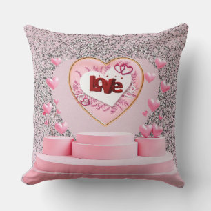Coussin Coeur d'amour
