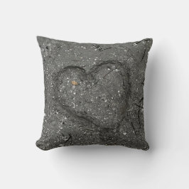 Coussin Coeur dans l'oreiller à lancer de sable
