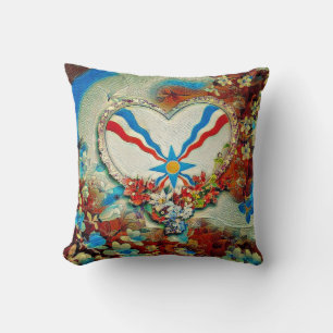 Coussin Coeur d'Assyrie