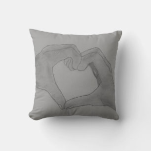 Coussin Coeur Des Mains