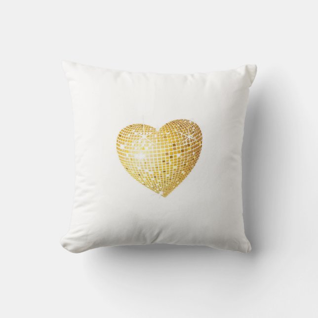 Coussin Coeur d'or (Recto)