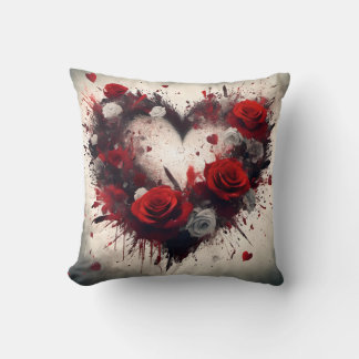 Coussin Coeur du Rose
