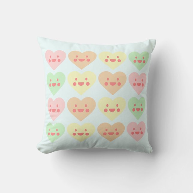 Coussin coeur mignon (Recto)