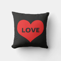 Cœur rouge cadeau mignon de la Saint-Valentin déco