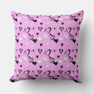 Coussin Coeurs