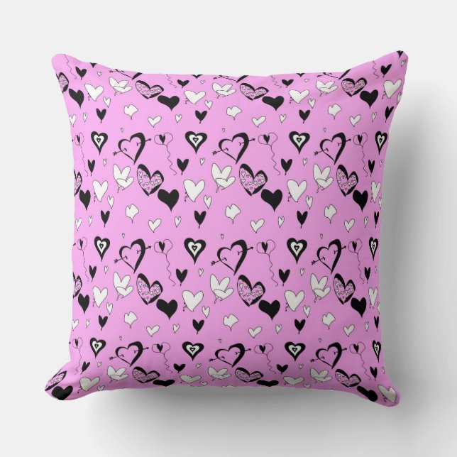 Coussin Coeurs (Recto)
