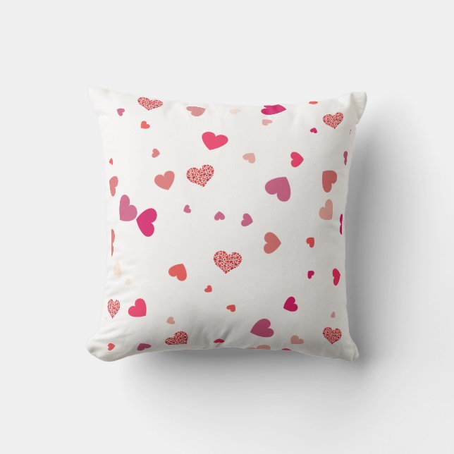 Coussin Coeurs - amour (Recto)