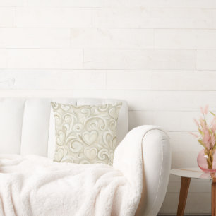 Coussin Cœurs de Crème
