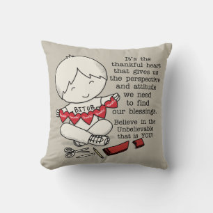 Coussin Coeurs généreux
